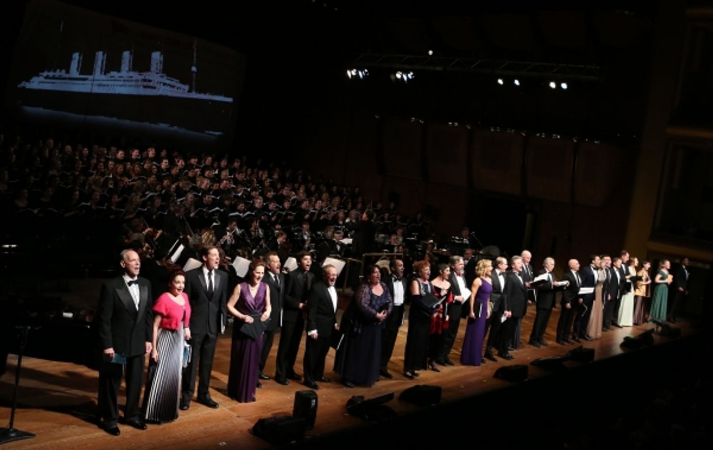 Photo Coverage: Inside the Ship of Dreams: A Look Back at TITANIC: THE MUSICAL Concert at Avery Fisher Hall with Michael Cerveris,  Brian d'Arcy James & More!  Image