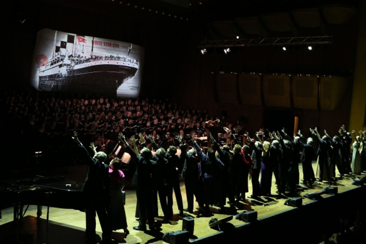 Photo Coverage: Inside the Ship of Dreams: A Look Back at TITANIC: THE MUSICAL Concert at Avery Fisher Hall with Michael Cerveris,  Brian d'Arcy James & More!  Image