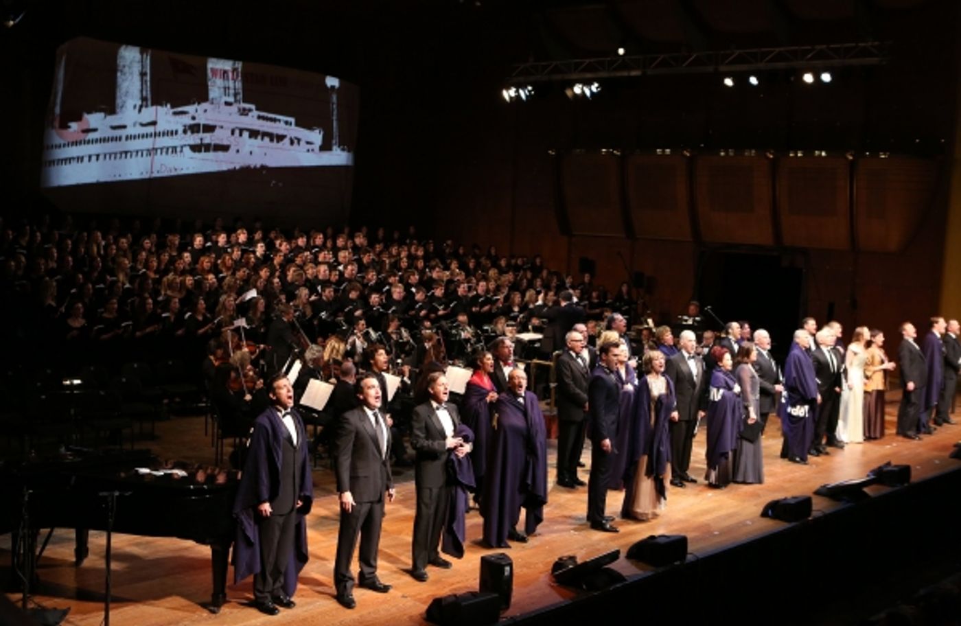 Photo Coverage: Inside the Ship of Dreams: A Look Back at TITANIC: THE MUSICAL Concert at Avery Fisher Hall with Michael Cerveris,  Brian d'Arcy James & More!  Image