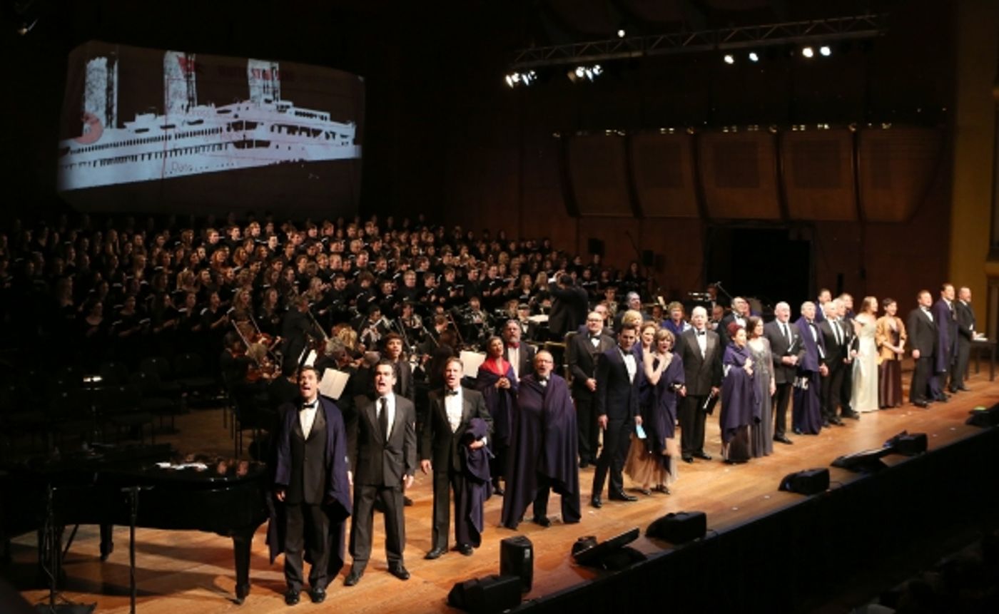 Photo Coverage: Inside the Ship of Dreams: A Look Back at TITANIC: THE MUSICAL Concert at Avery Fisher Hall with Michael Cerveris,  Brian d'Arcy James & More!  Image