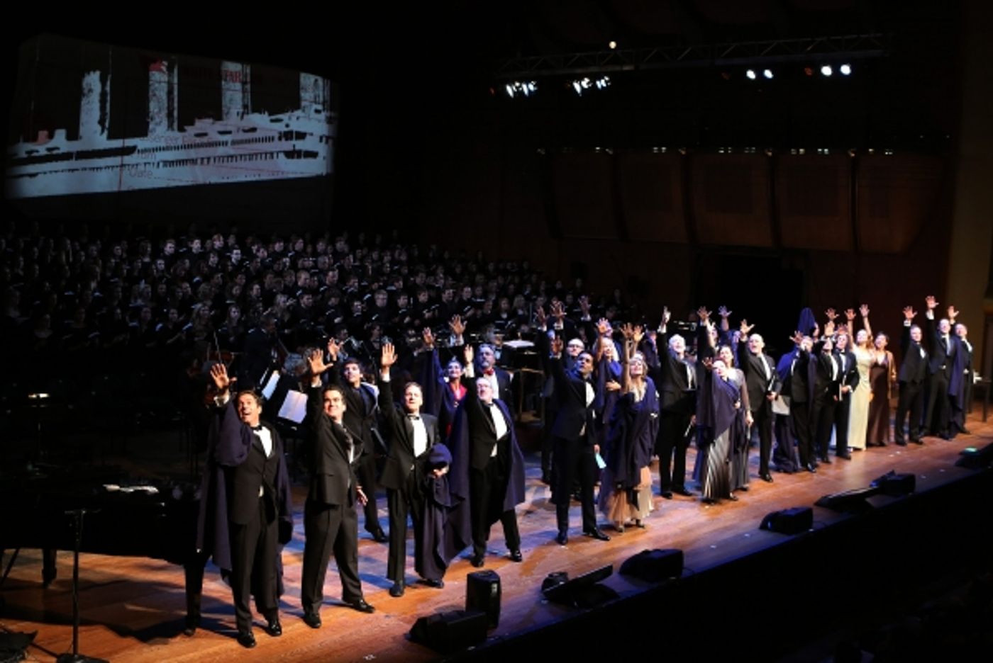 Photo Coverage: Inside the Ship of Dreams: A Look Back at TITANIC: THE MUSICAL Concert at Avery Fisher Hall with Michael Cerveris,  Brian d'Arcy James & More!  Image