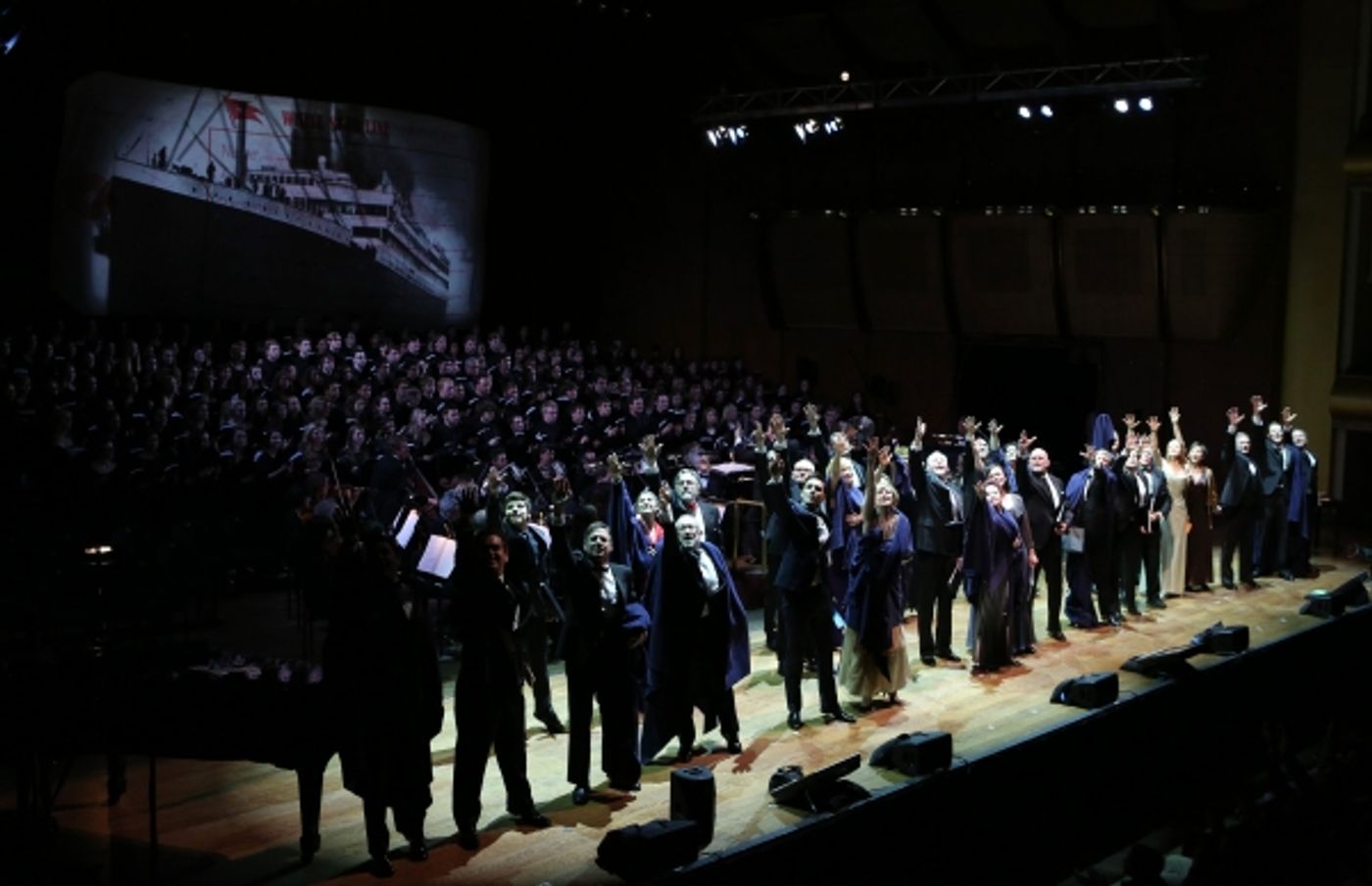 Photo Coverage: Inside the Ship of Dreams: A Look Back at TITANIC: THE MUSICAL Concert at Avery Fisher Hall with Michael Cerveris,  Brian d'Arcy James & More!  Image
