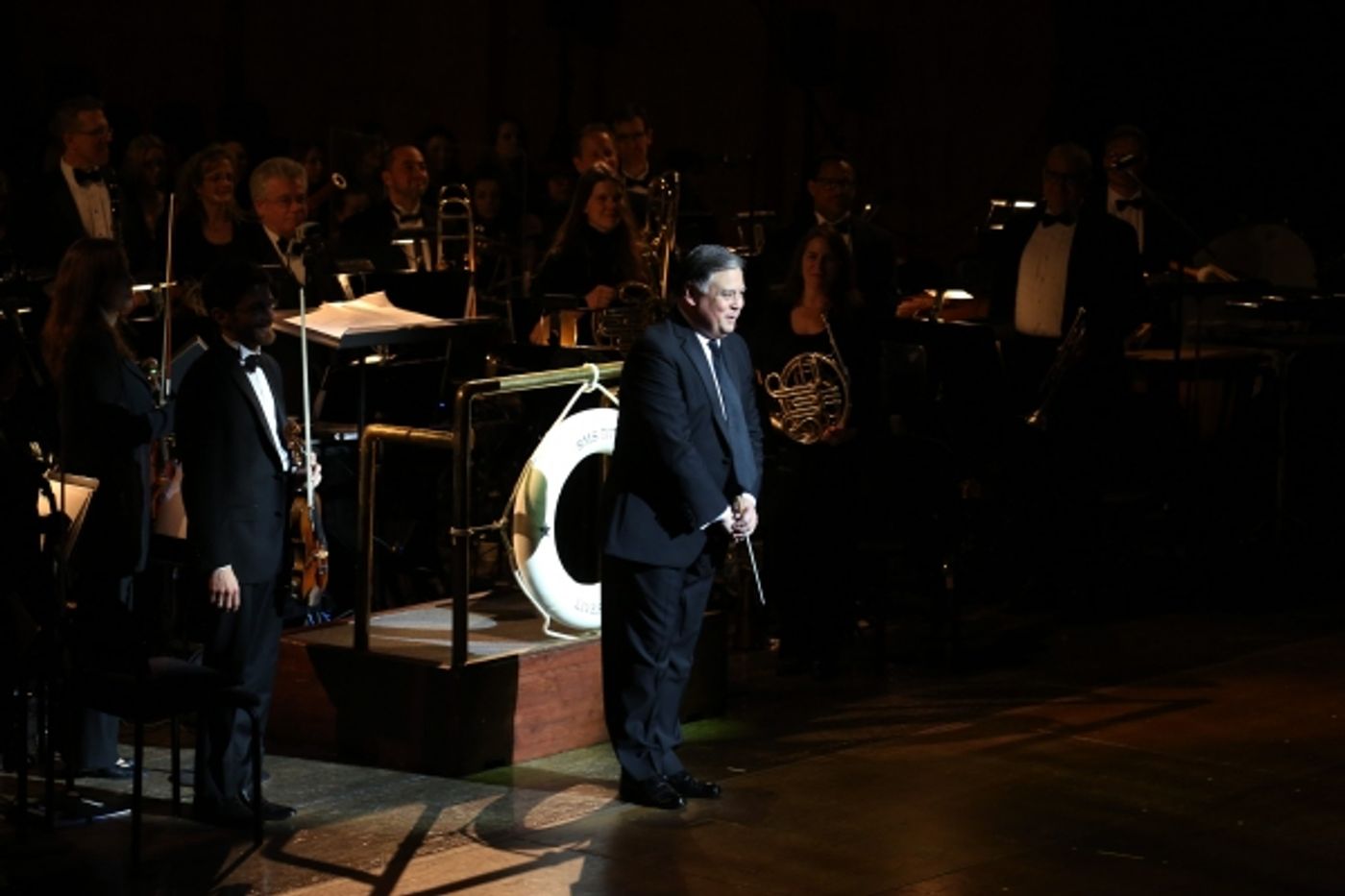 Photo Coverage: Inside the Ship of Dreams: A Look Back at TITANIC: THE MUSICAL Concert at Avery Fisher Hall with Michael Cerveris,  Brian d'Arcy James & More!  Image