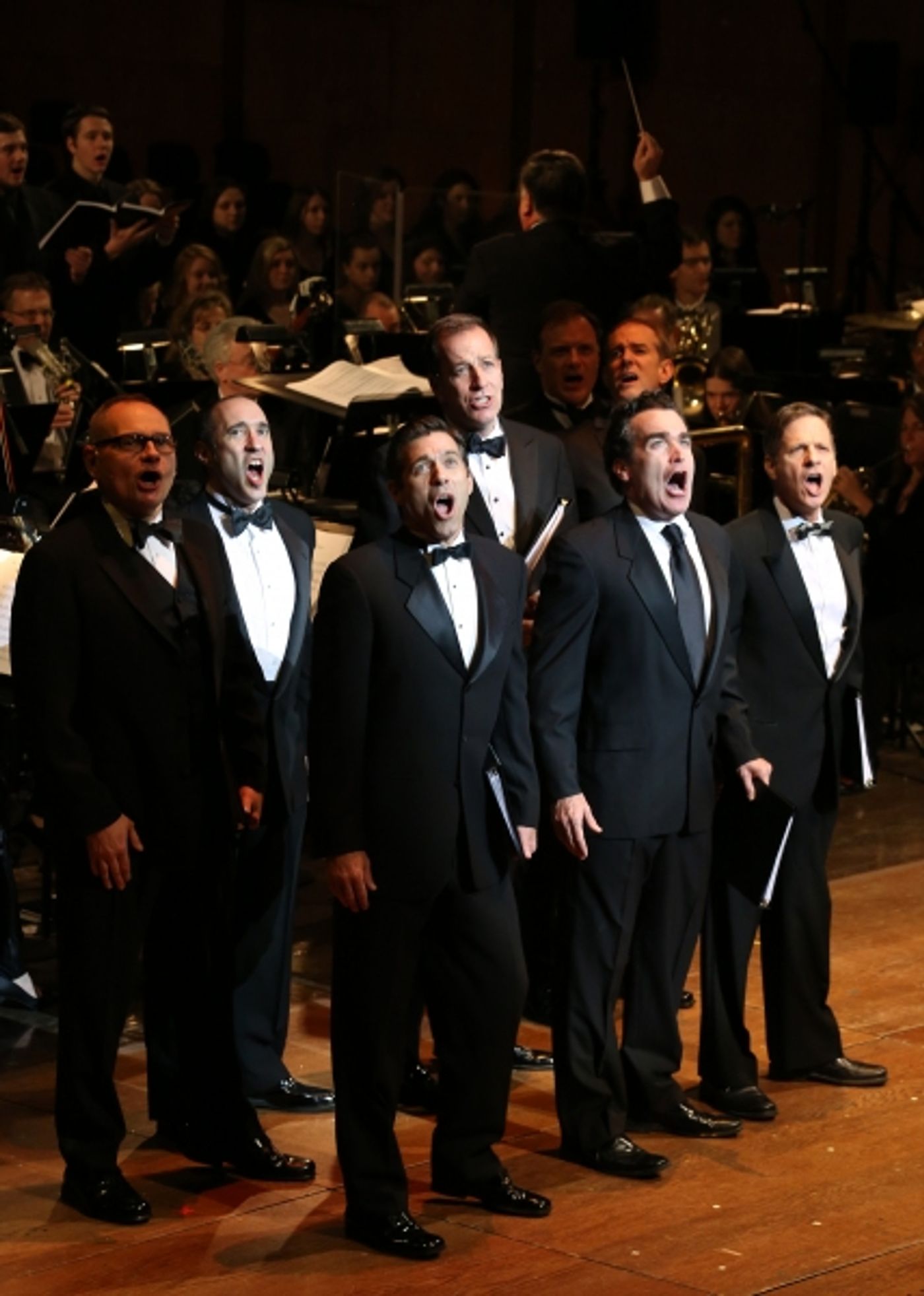 Photo Coverage: Inside the Ship of Dreams: A Look Back at TITANIC: THE MUSICAL Concert at Avery Fisher Hall with Michael Cerveris,  Brian d'Arcy James & More!  Image