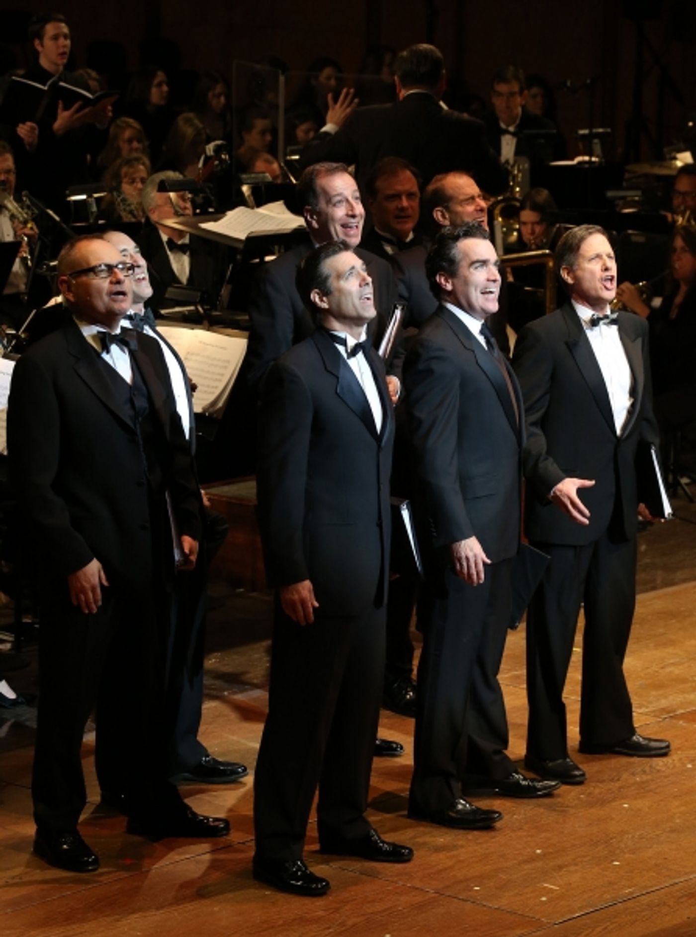 Photo Coverage: Inside the Ship of Dreams: A Look Back at TITANIC: THE MUSICAL Concert at Avery Fisher Hall with Michael Cerveris,  Brian d'Arcy James & More!  Image