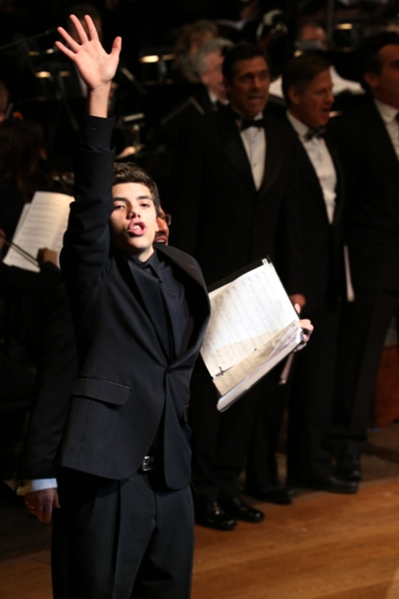 Photo Coverage: Inside the Ship of Dreams: A Look Back at TITANIC: THE MUSICAL Concert at Avery Fisher Hall with Michael Cerveris,  Brian d'Arcy James & More!  Image