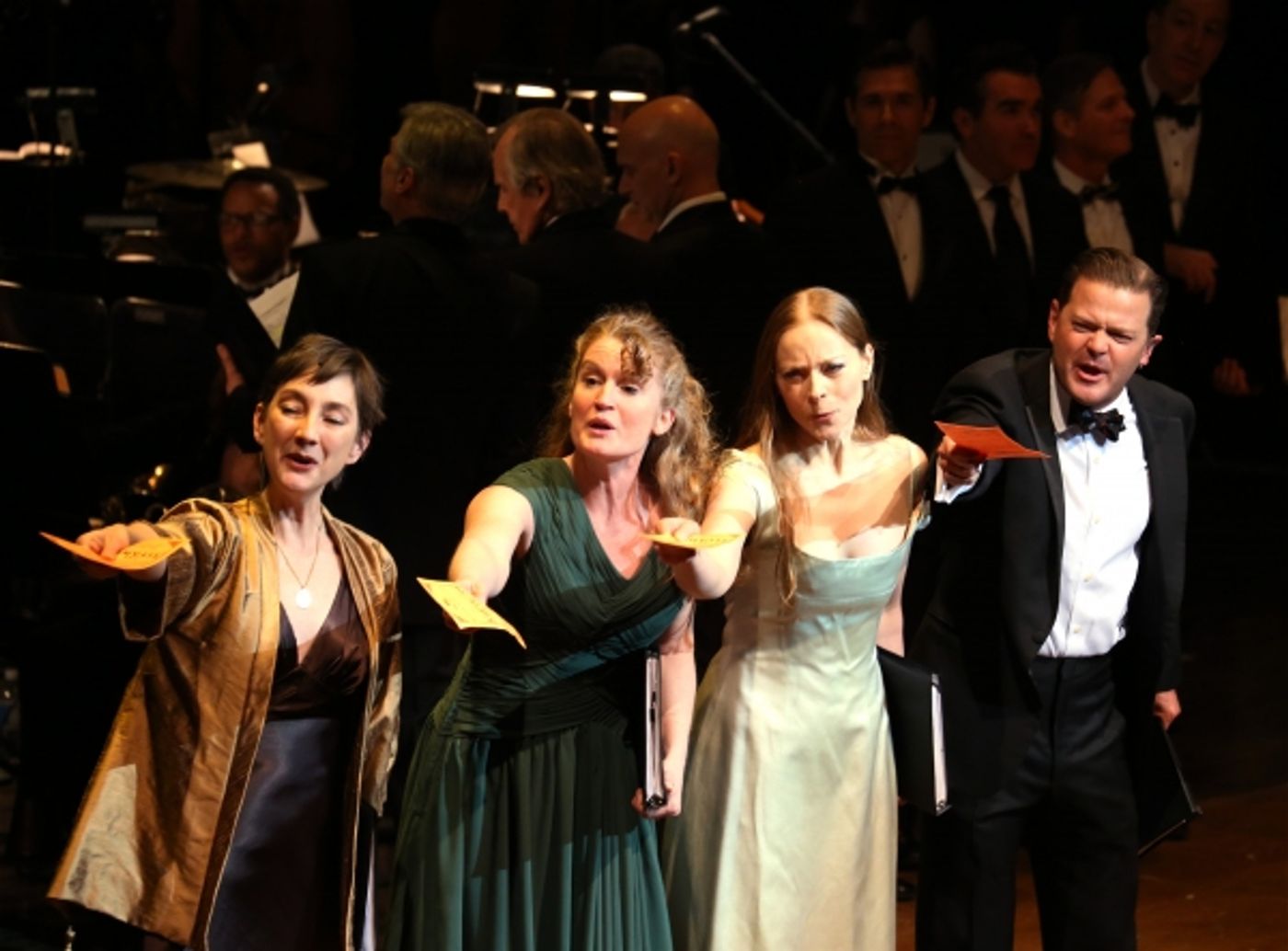 Photo Coverage: Inside the Ship of Dreams: A Look Back at TITANIC: THE MUSICAL Concert at Avery Fisher Hall with Michael Cerveris,  Brian d'Arcy James & More!  Image