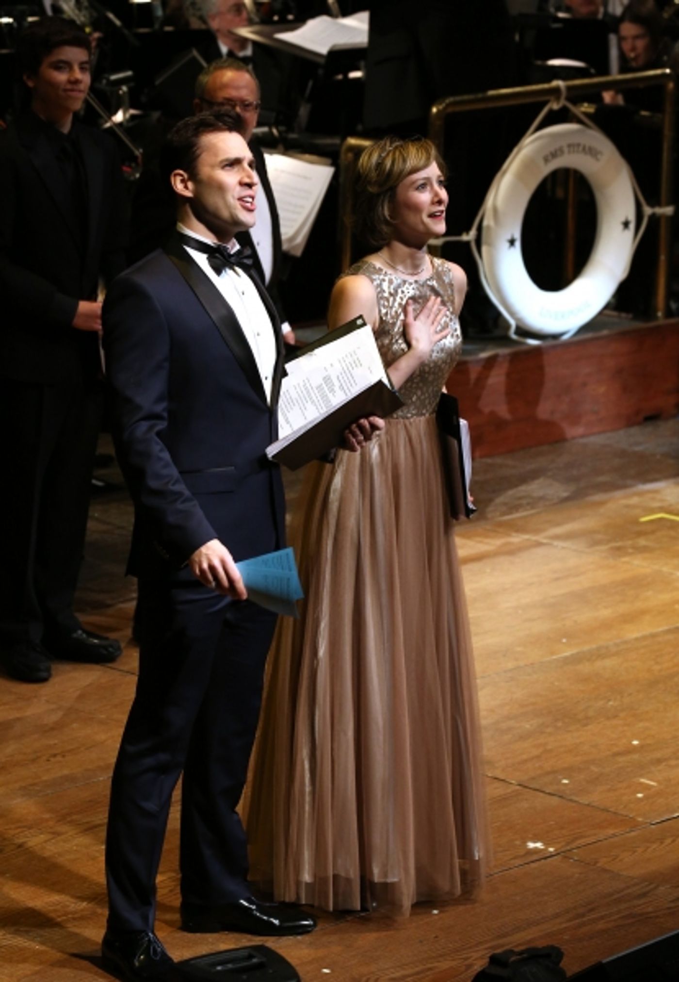 Photo Coverage: Inside the Ship of Dreams: A Look Back at TITANIC: THE MUSICAL Concert at Avery Fisher Hall with Michael Cerveris,  Brian d'Arcy James & More!  Image