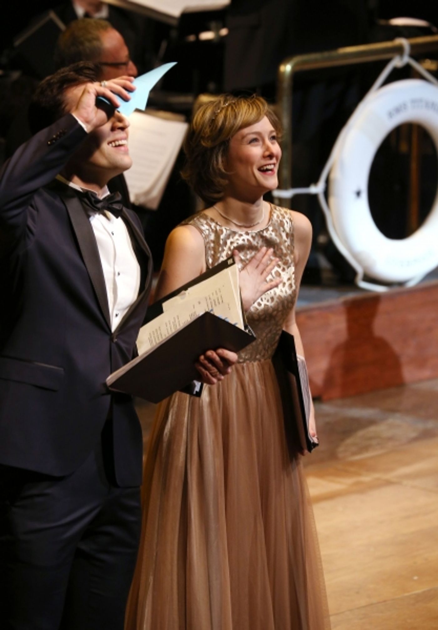 Photo Coverage: Inside the Ship of Dreams: A Look Back at TITANIC: THE MUSICAL Concert at Avery Fisher Hall with Michael Cerveris,  Brian d'Arcy James & More!  Image