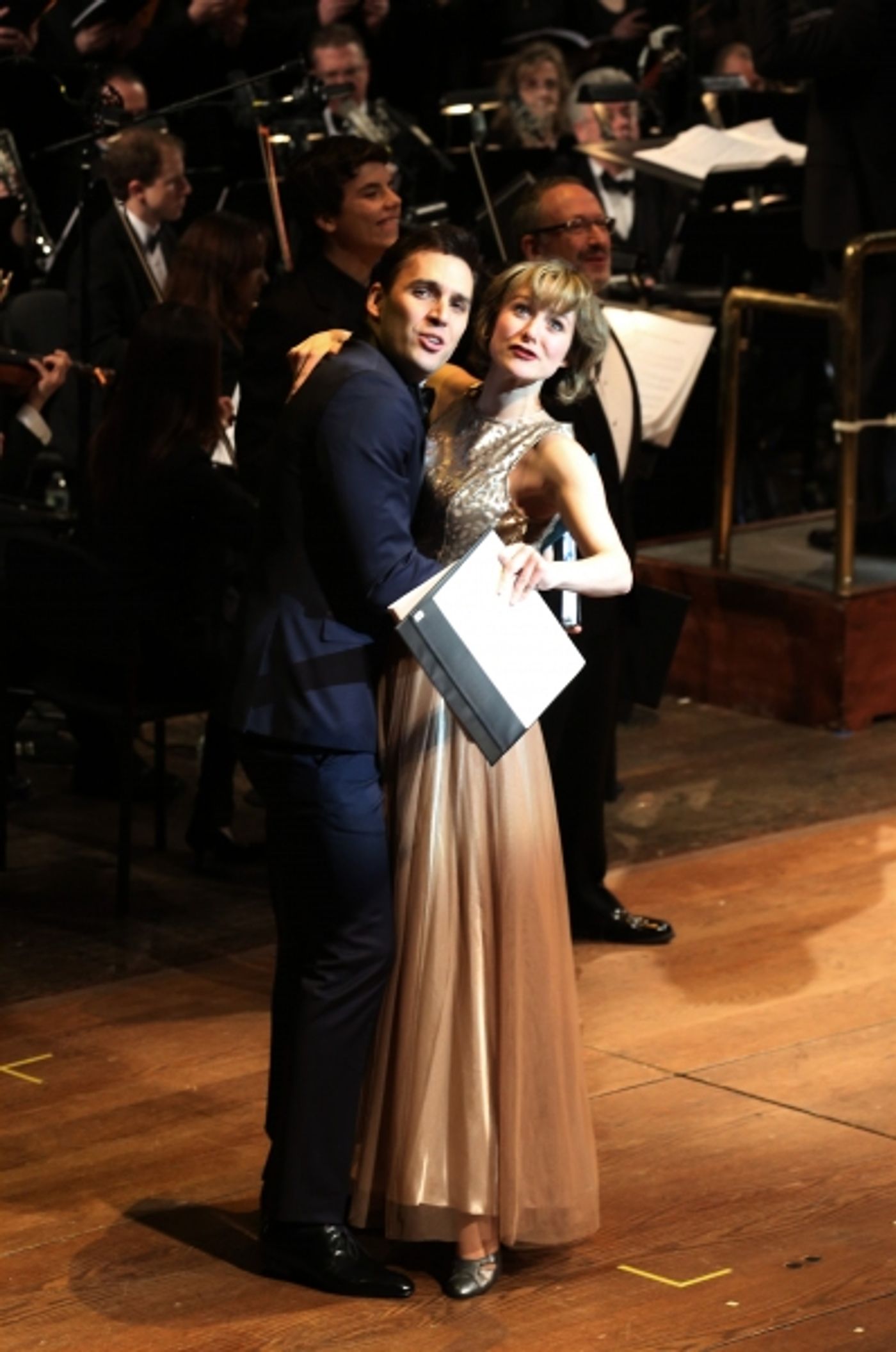 Photo Coverage: Inside the Ship of Dreams: A Look Back at TITANIC: THE MUSICAL Concert at Avery Fisher Hall with Michael Cerveris,  Brian d'Arcy James & More!  Image