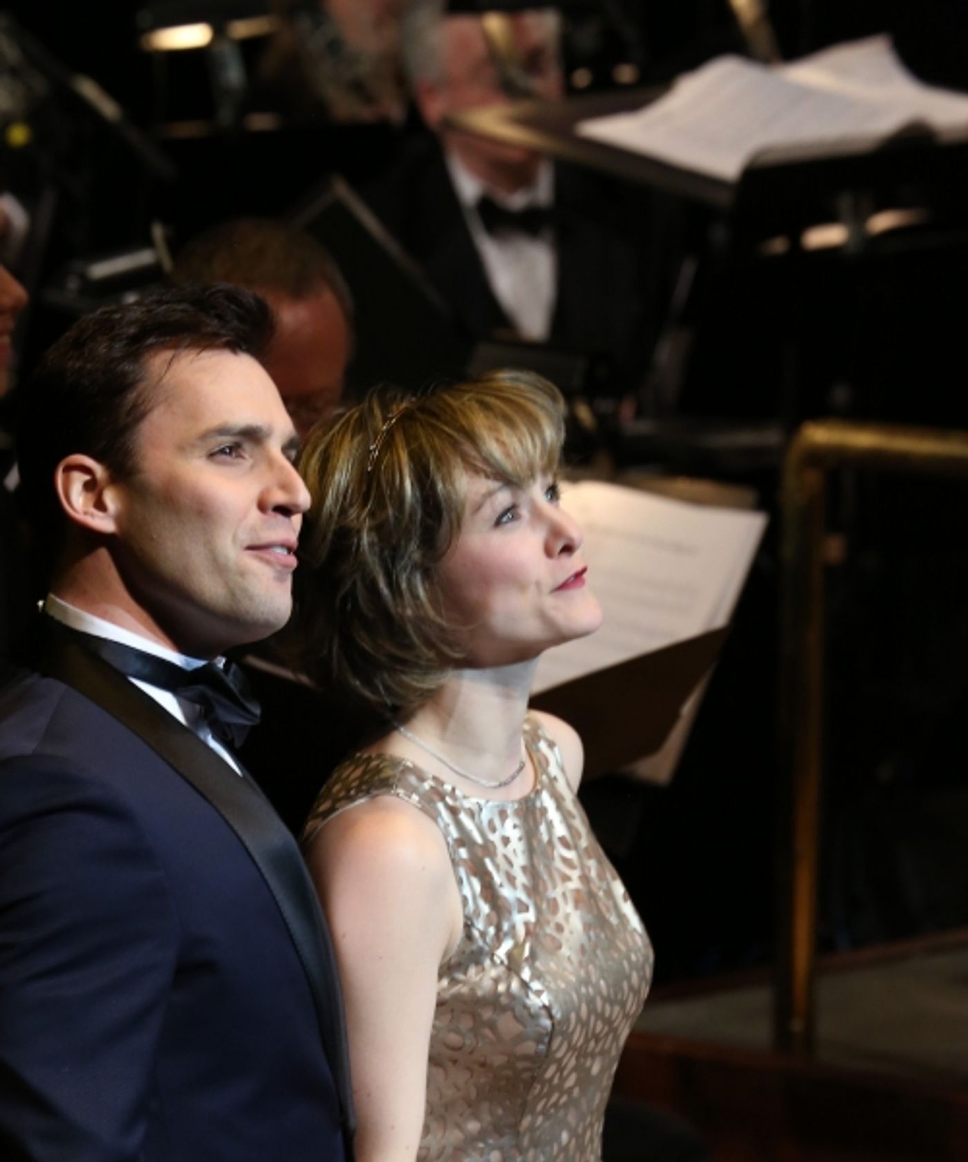 Photo Coverage: Inside the Ship of Dreams: A Look Back at TITANIC: THE MUSICAL Concert at Avery Fisher Hall with Michael Cerveris,  Brian d'Arcy James & More!  Image