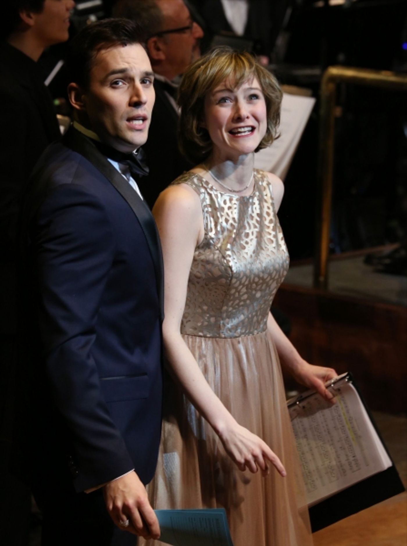 Photo Coverage: Inside the Ship of Dreams: A Look Back at TITANIC: THE MUSICAL Concert at Avery Fisher Hall with Michael Cerveris,  Brian d'Arcy James & More!  Image