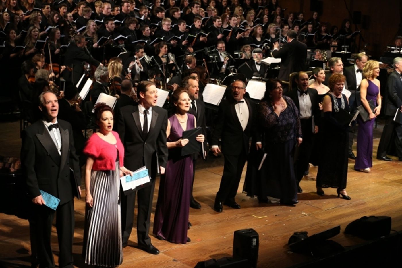 Photo Coverage: Inside the Ship of Dreams: A Look Back at TITANIC: THE MUSICAL Concert at Avery Fisher Hall with Michael Cerveris,  Brian d'Arcy James & More!  Image