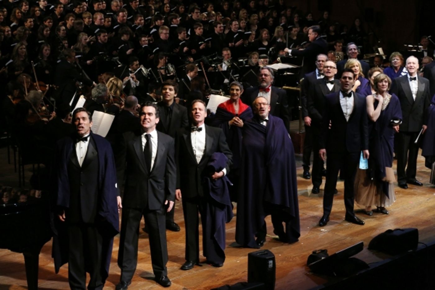 Photo Coverage: Inside the Ship of Dreams: A Look Back at TITANIC: THE MUSICAL Concert at Avery Fisher Hall with Michael Cerveris,  Brian d'Arcy James & More!  Image