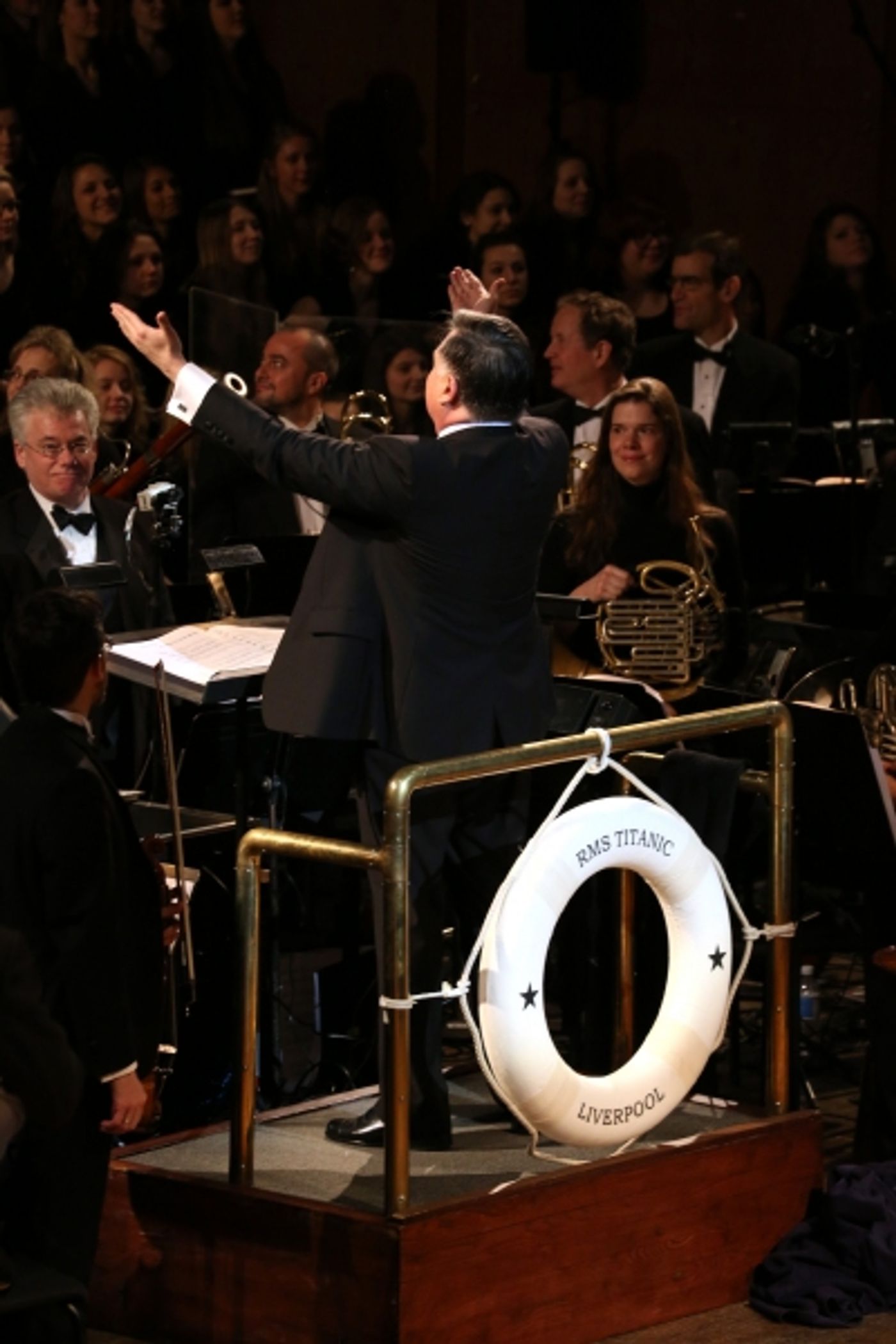 Photo Coverage: Inside the Ship of Dreams: A Look Back at TITANIC: THE MUSICAL Concert at Avery Fisher Hall with Michael Cerveris,  Brian d'Arcy James & More!  Image