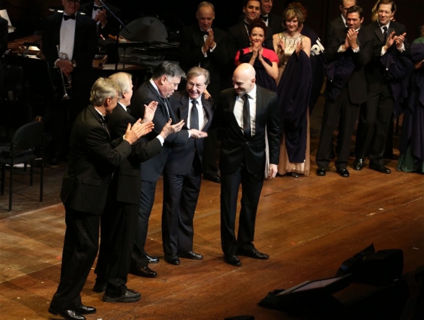 Photo Coverage: Inside the Ship of Dreams: A Look Back at TITANIC: THE MUSICAL Concert at Avery Fisher Hall with Michael Cerveris,  Brian d'Arcy James & More!  Image