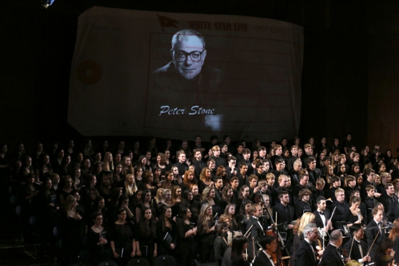 Photo Coverage: Inside the Ship of Dreams: A Look Back at TITANIC: THE MUSICAL Concert at Avery Fisher Hall with Michael Cerveris,  Brian d'Arcy James & More!  Image