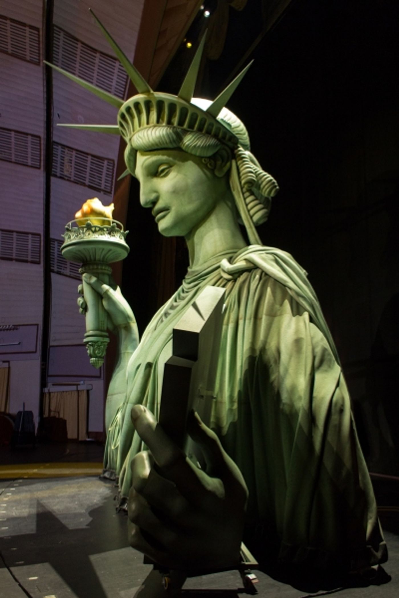 Photo Coverage: First Look at HEART AND LIGHTS' Lady Liberty Puppet  Image