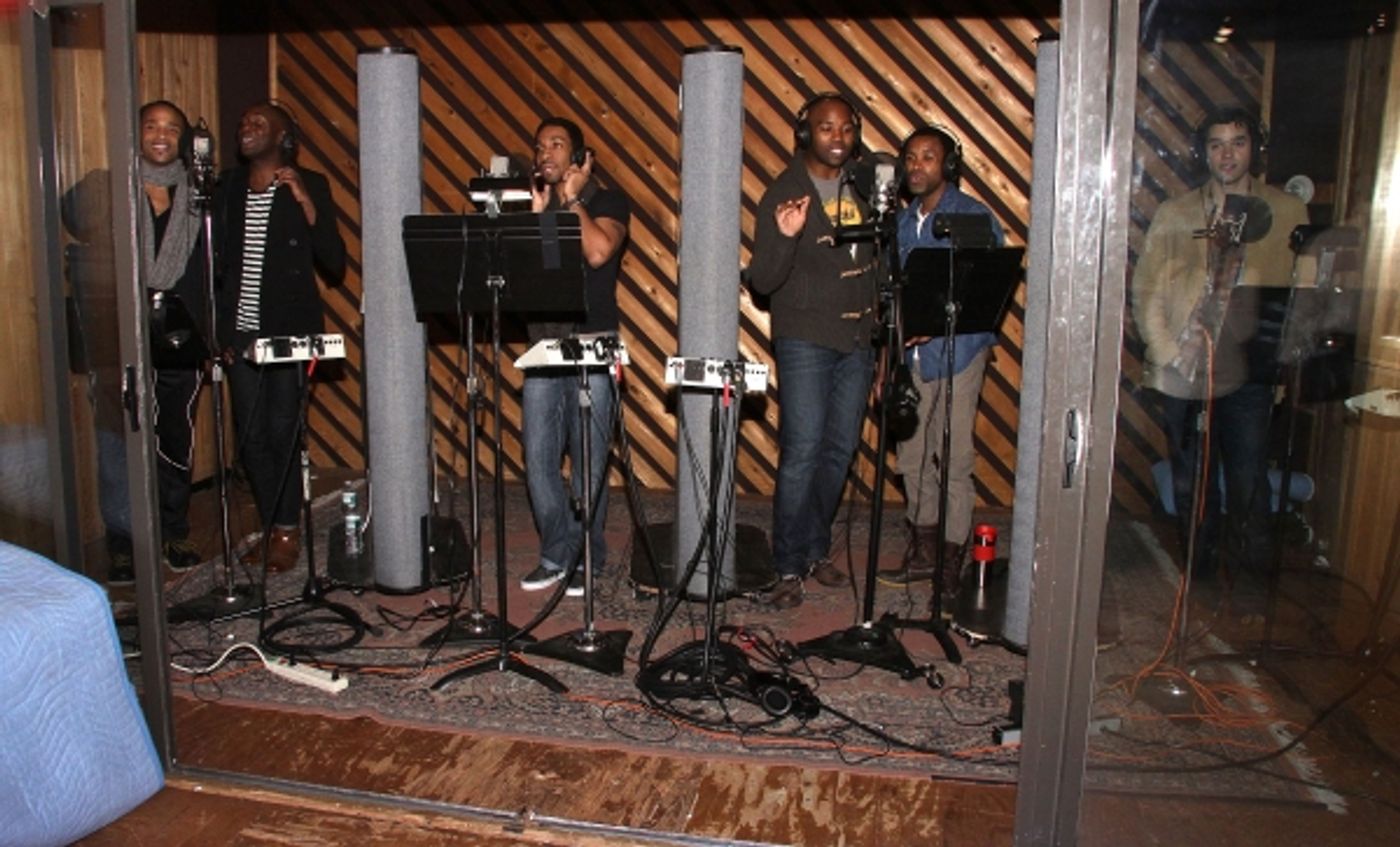 Photo Flash: In the Recording Studio with the Cast of Broadway's BEAUTIFUL!  Image