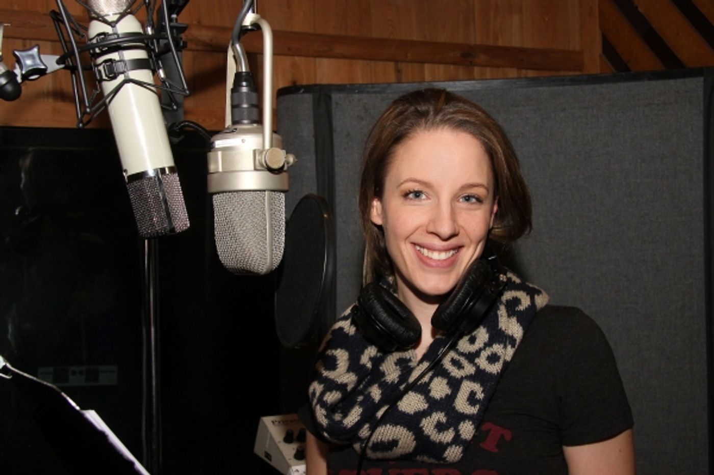 Photo Flash: In the Recording Studio with the Cast of Broadway's BEAUTIFUL!  Image