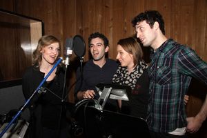 Anika Larsen, Jarrod Spector, Jessie Mueller, Jake Epstein @ BroadwayWorld Anika Larsen, Jarrod Spector, Jessie Mueller, Jake Epstein Photo