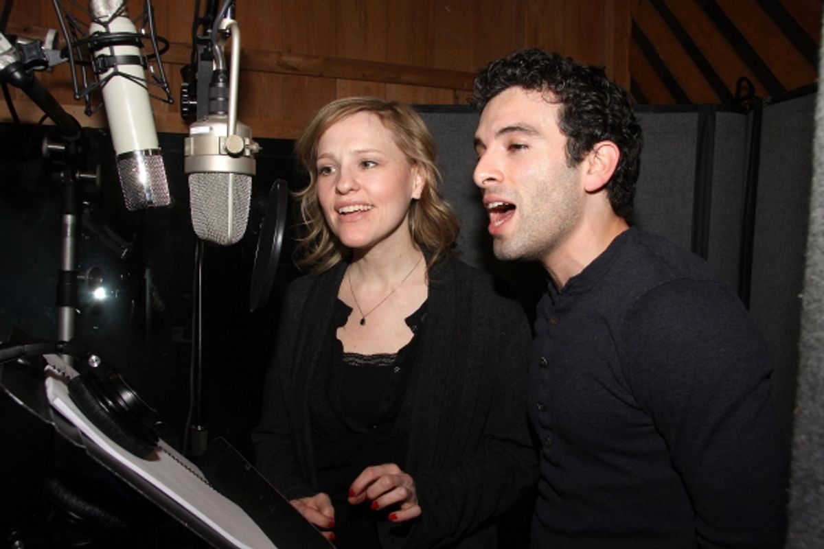 Anika Larsen, Jarrod Spector at 