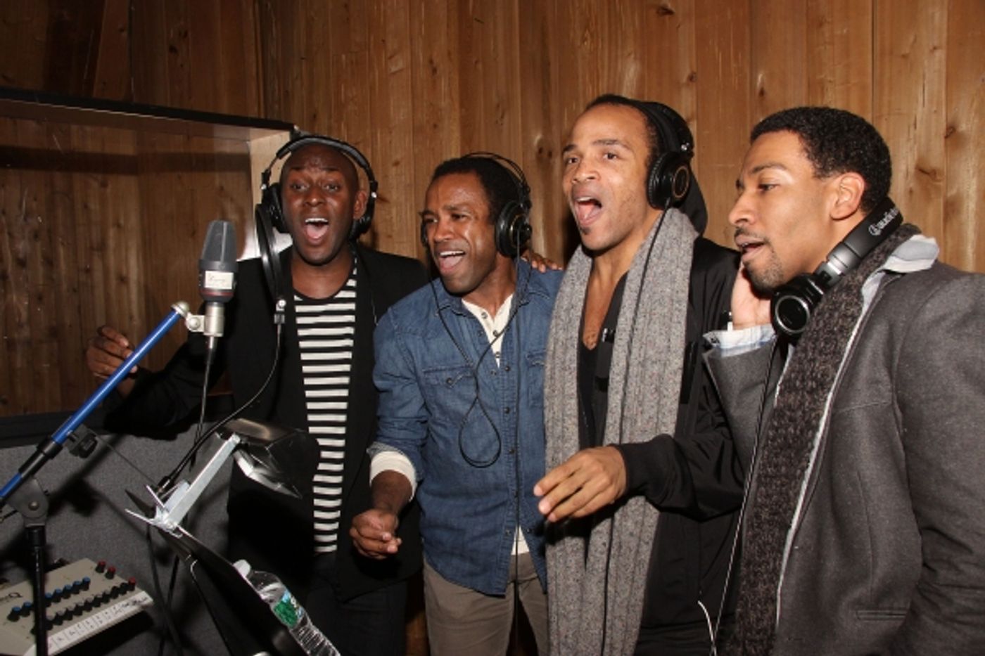 Photo Flash: In the Recording Studio with the Cast of Broadway's BEAUTIFUL!  Image