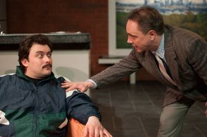 KIRK GOSTKOWSKI as Eddie and CHRIS HARCUM as Artie @ BroadwayWorld KIRK GOSTKOWSKI as Eddie and CHRIS HARCUM as Artie Photo