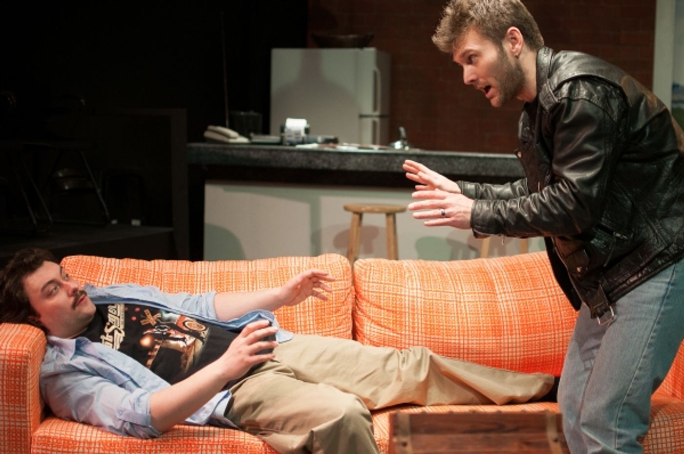 Photo Flash: First Look - David Rabe's Revised HURLYBURLY, Opening Tomorrow  Image