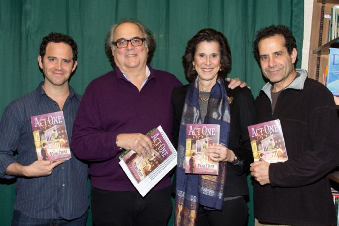 Photo Coverage: Tony Shalhoub & Santino Fontana Read from ACT ONE at Barnes & Noble Photo Coverage: Tony Shalhoub & Santino Fontana Read from ACT ONE at Barnes & Noble Image