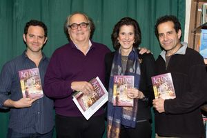 Santino Fontana, Christopher Hart, Catherine Hart, Tony Shalhoub @ BroadwayWorld Santino Fontana, Christopher Hart, Catherine Hart, Tony Shalhoub Photo