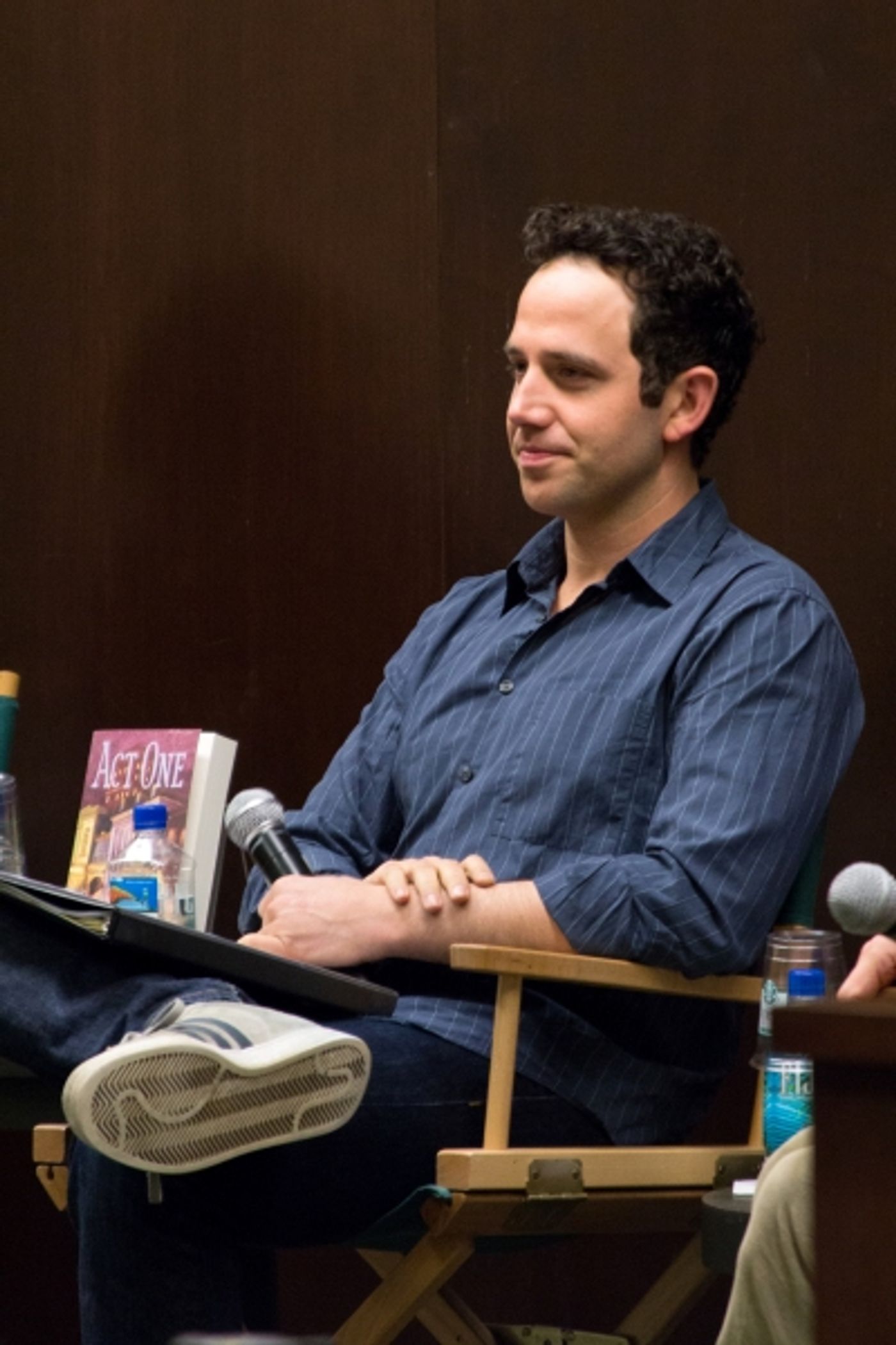 Photo Coverage: Tony Shalhoub & Santino Fontana Read from ACT ONE at Barnes & Noble  Image