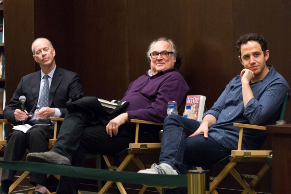 Tom Santopietro, Christopher Hart, Santino Fontana at 