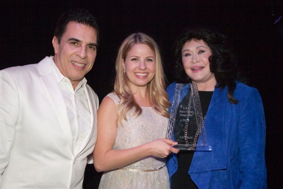 Winner, Jennifer Kranz, with Co-Executive Producers, Michael Sterling and Barbara Van Orden at 