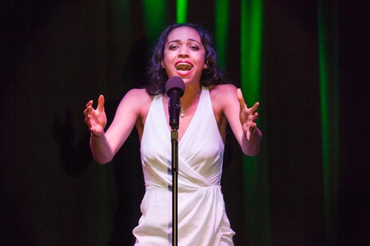 Contestant and finalist, Jade Johnson, sings I Am Changing at 