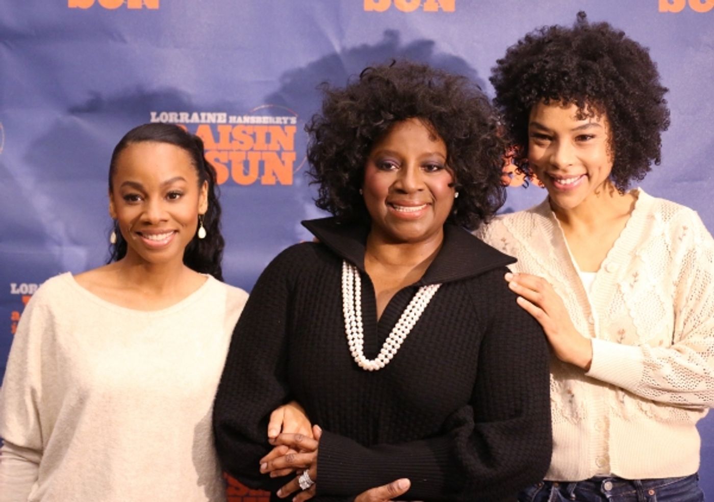 Photo Coverage: Denzel Washington & Company of A RAISIN IN THE SUN Meets the Press  Image