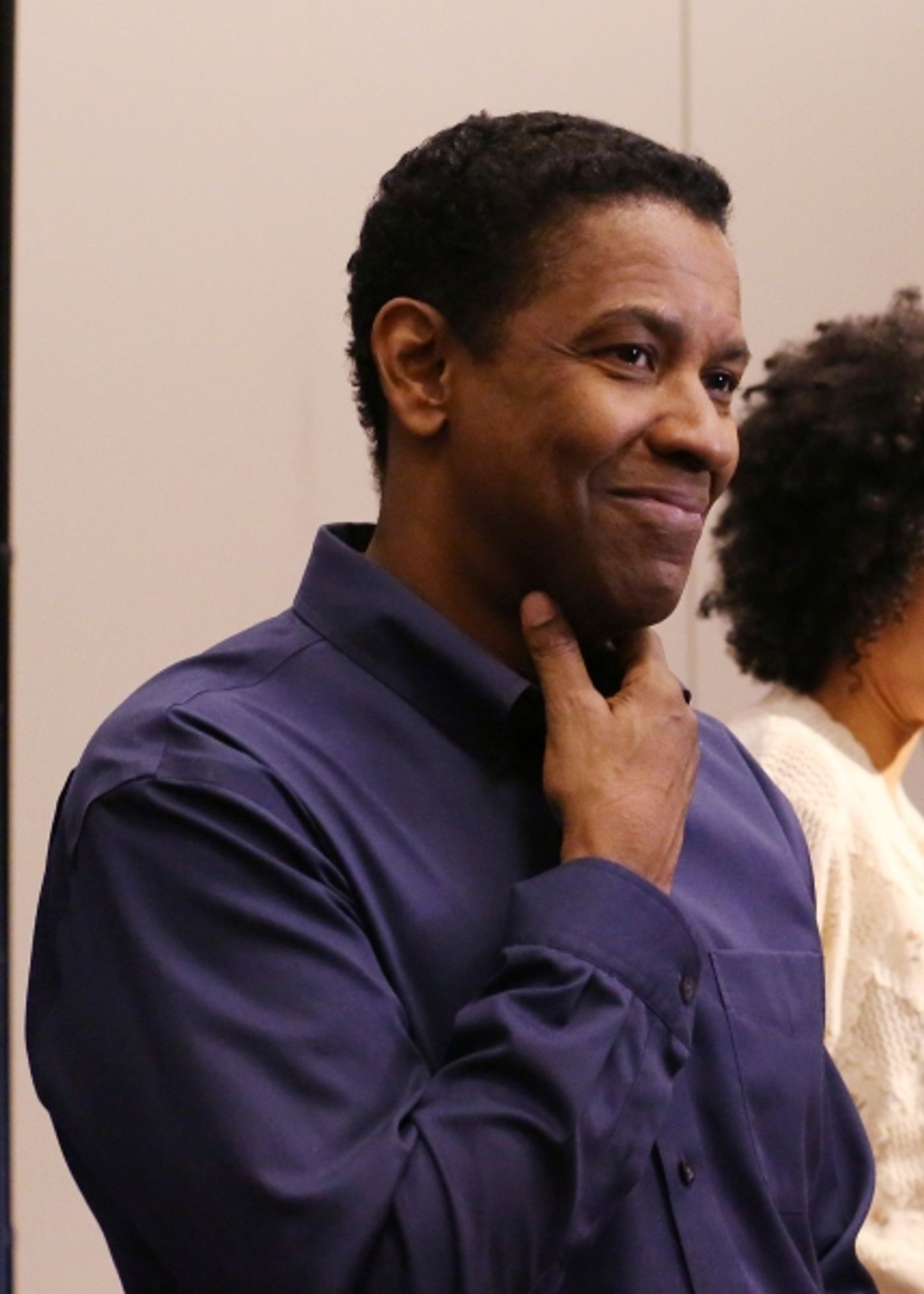 Photo Coverage: Denzel Washington & Company of A RAISIN IN THE SUN Meets the Press  Image