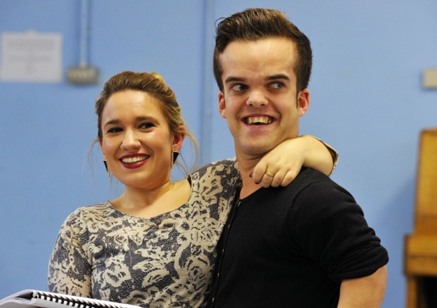Photo Coverage: Warwick Davis in Rehearsal for SEE HOW THEY RUN!  Image