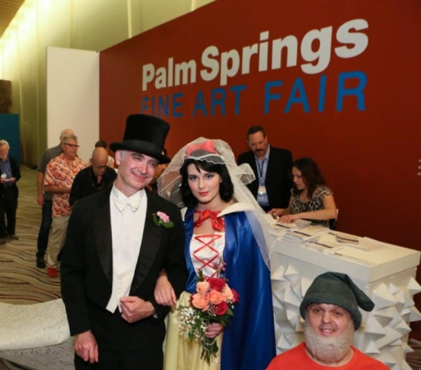 Photo Flash: Renowned Artist Kevin Berlin Ties the Knot with Snow White - First Look!  Image