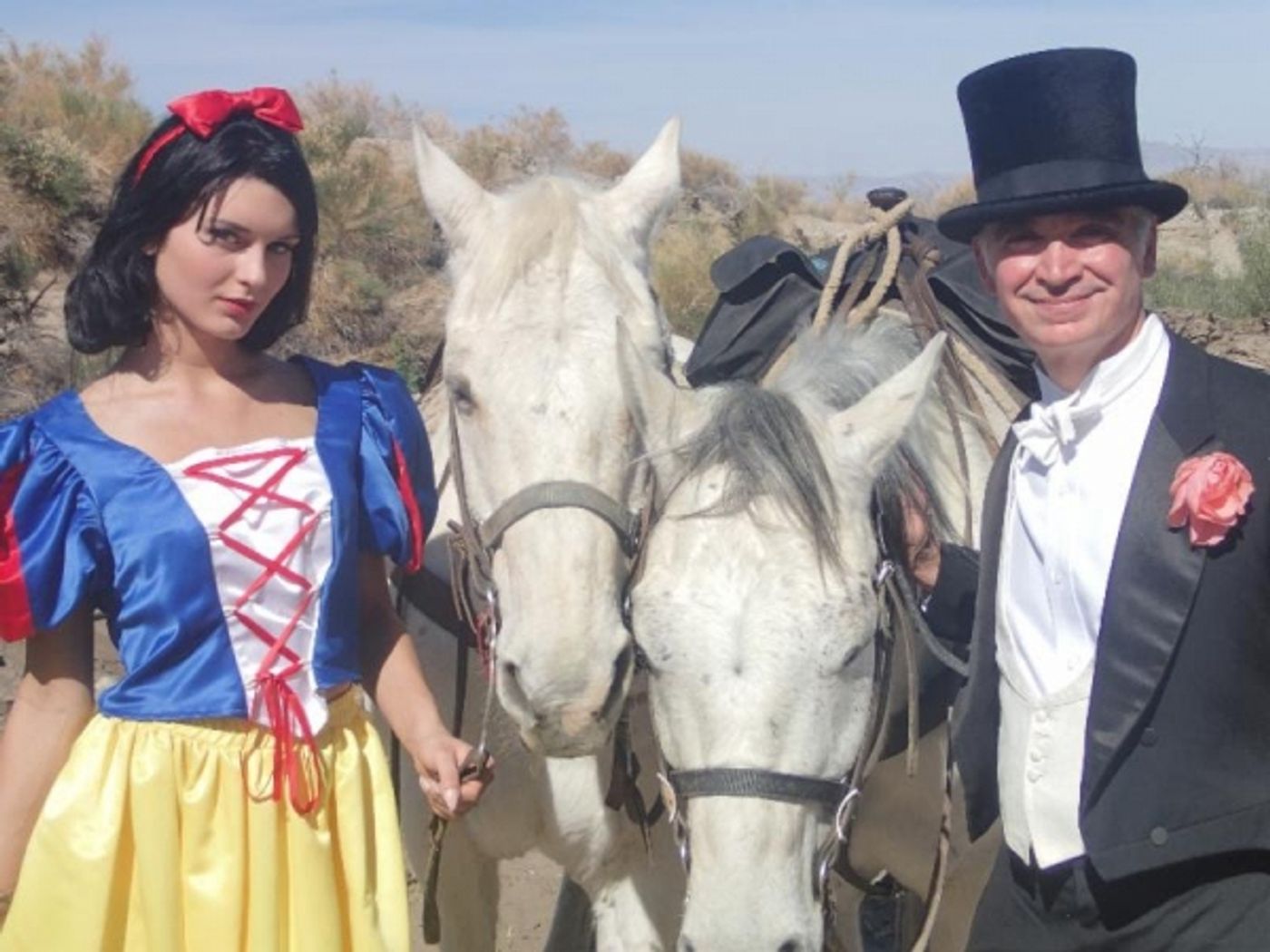 Photo Flash: Renowned Artist Kevin Berlin Ties the Knot with Snow White - First Look!  Image