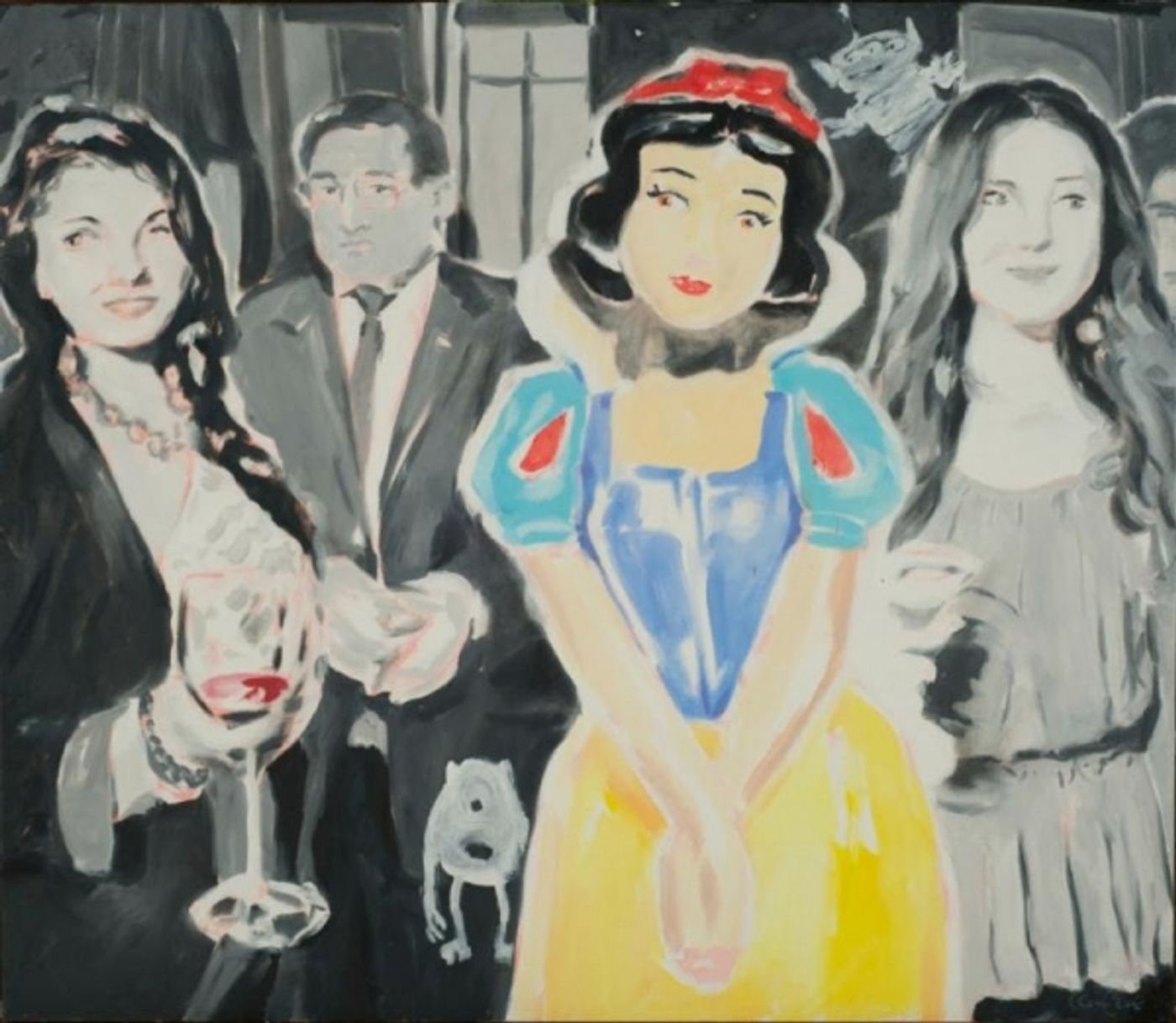 Photo Flash: Renowned Artist Kevin Berlin Ties the Knot with Snow White - First Look!  Image