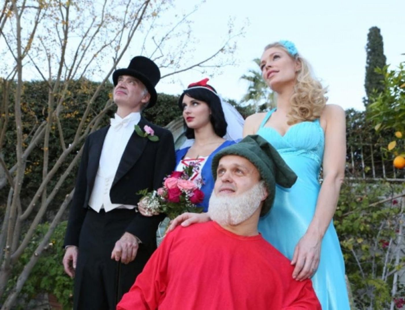 Photo Flash: Renowned Artist Kevin Berlin Ties the Knot with Snow White - First Look!  Image