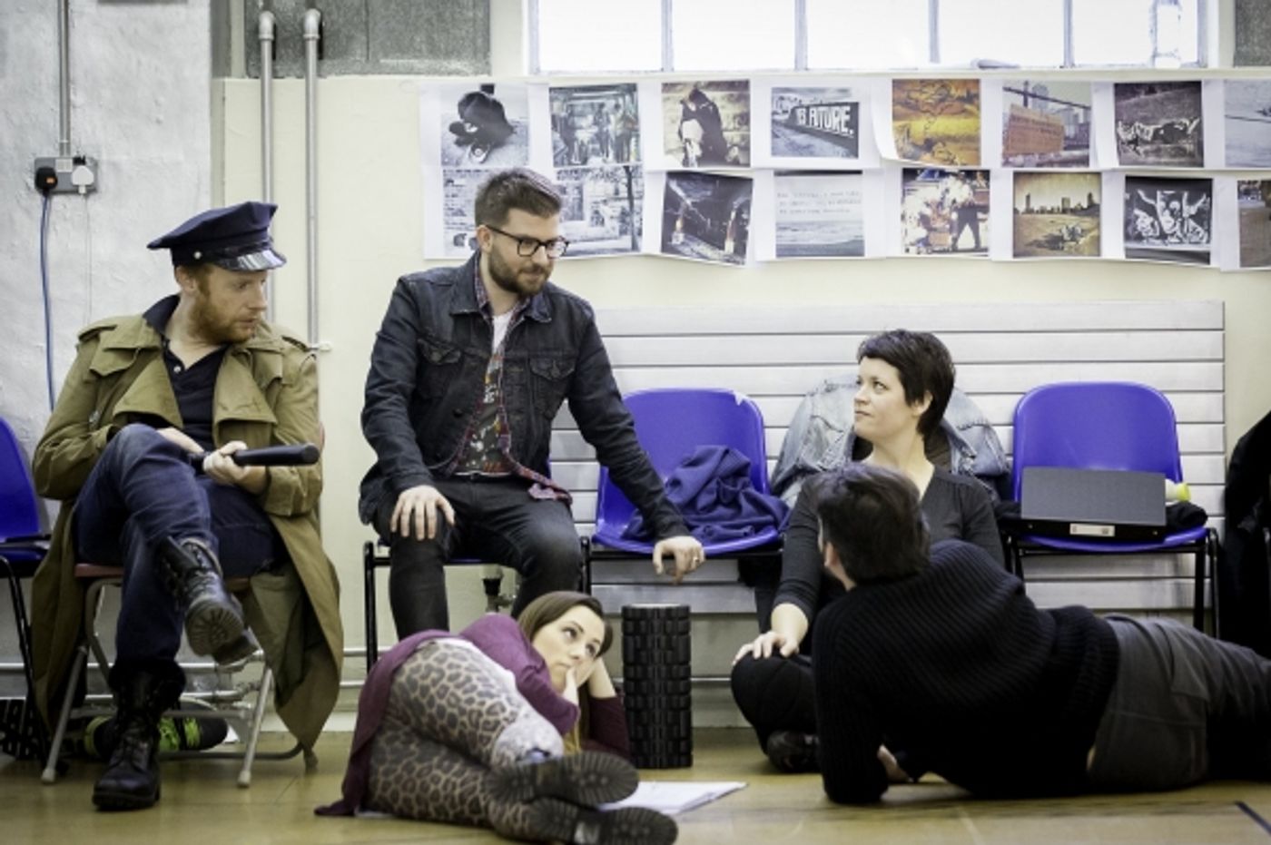 Photo Flash: In Rehearsal with the Cast of West End's URINETOWN Photo Flash: In Rehearsal with the Cast of West End's URINETOWN Image