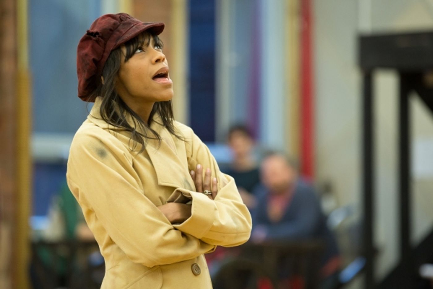 Photo Flash: Raise the Barricade! In Rehearsal with the Company of Broadway-Bound LES MISERABLES  Image