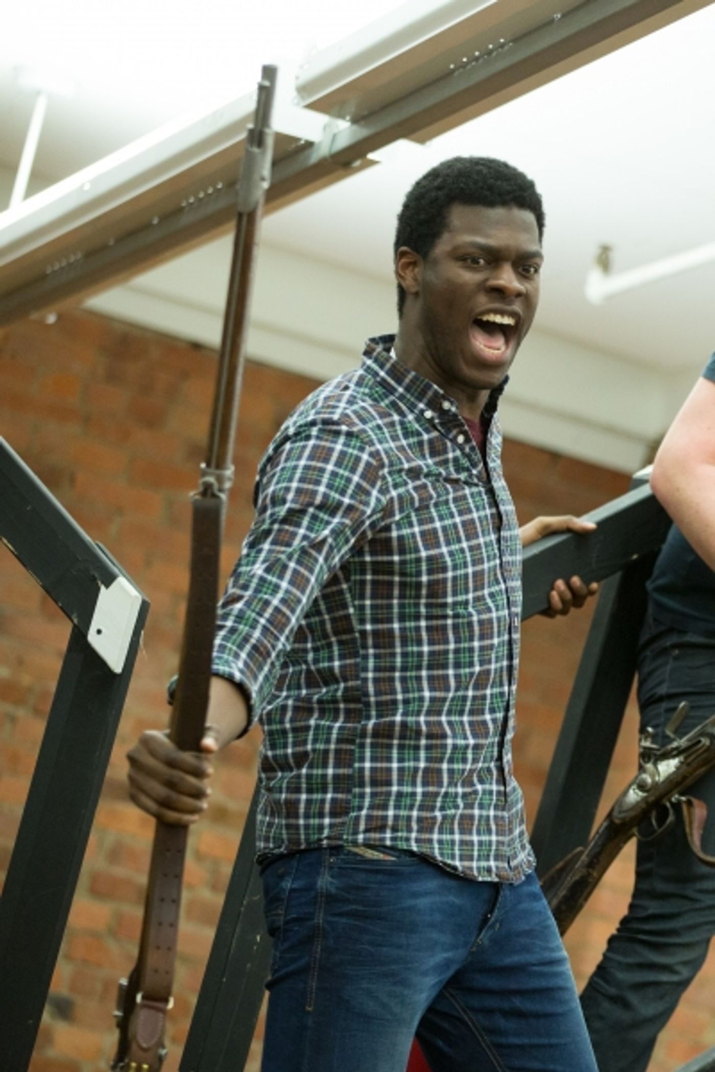 Photo Flash: Raise the Barricade! In Rehearsal with the Company of Broadway-Bound LES MISERABLES  Image