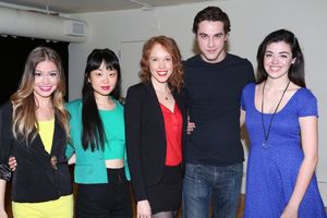 Elle McLemore, Alice Lee, Jessica Keenan Wynn, Ryan McCartan and Barrett Wilbert Weed Photo
