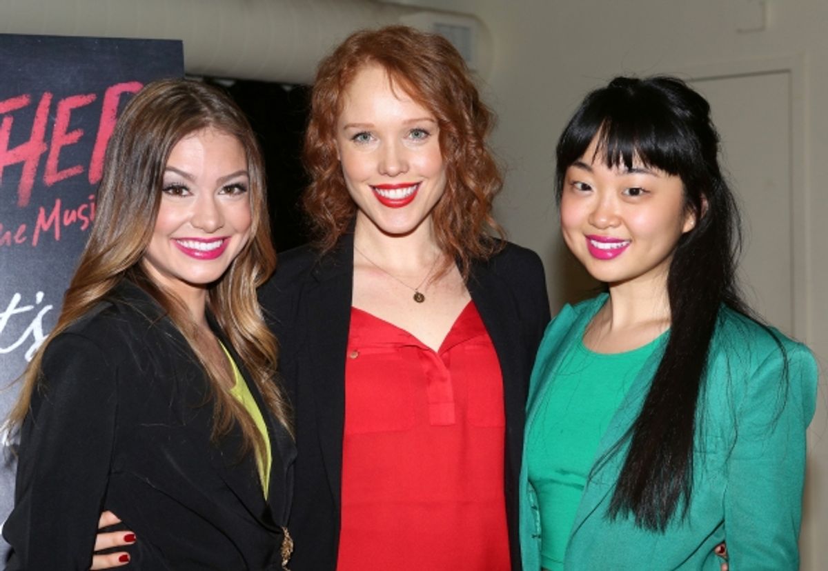 Elle McLemore, Jessica Keenan Wynn and Alice Lee at 