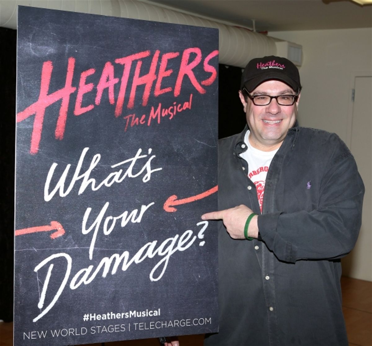Director Andy Fickman attends the Meet & Greet the stars and creative team of ''Heathers The Musical'' on February 19, 2014 at The Snapple Theatre Center in New York City.  at 