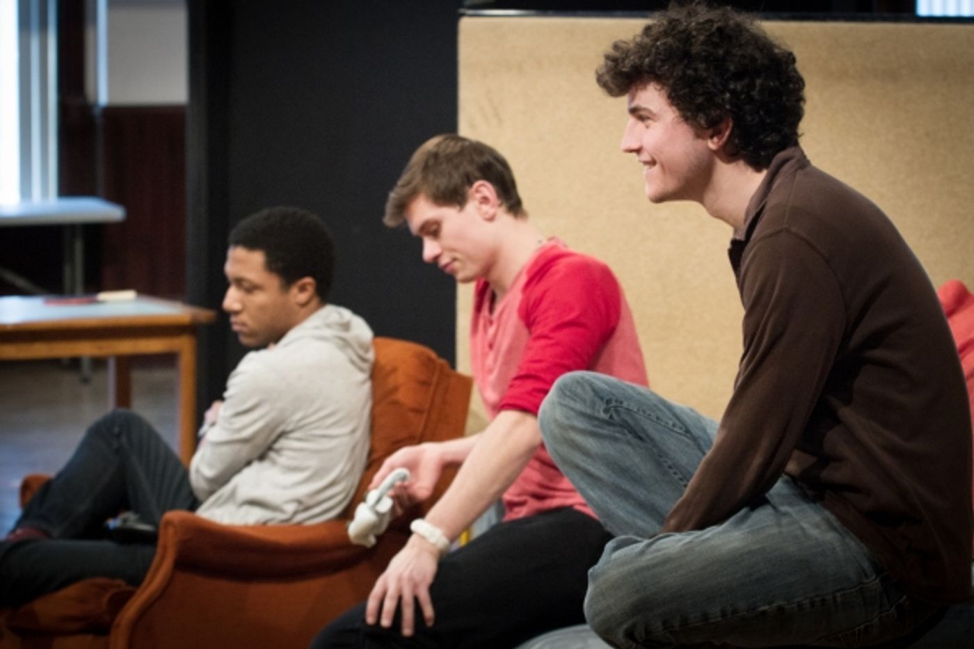 Photo Flash: In Rehearsal for Steppenwolf for Young Adults' Chicago Premiere of LEVELING UP, Beg. Tonight  Image