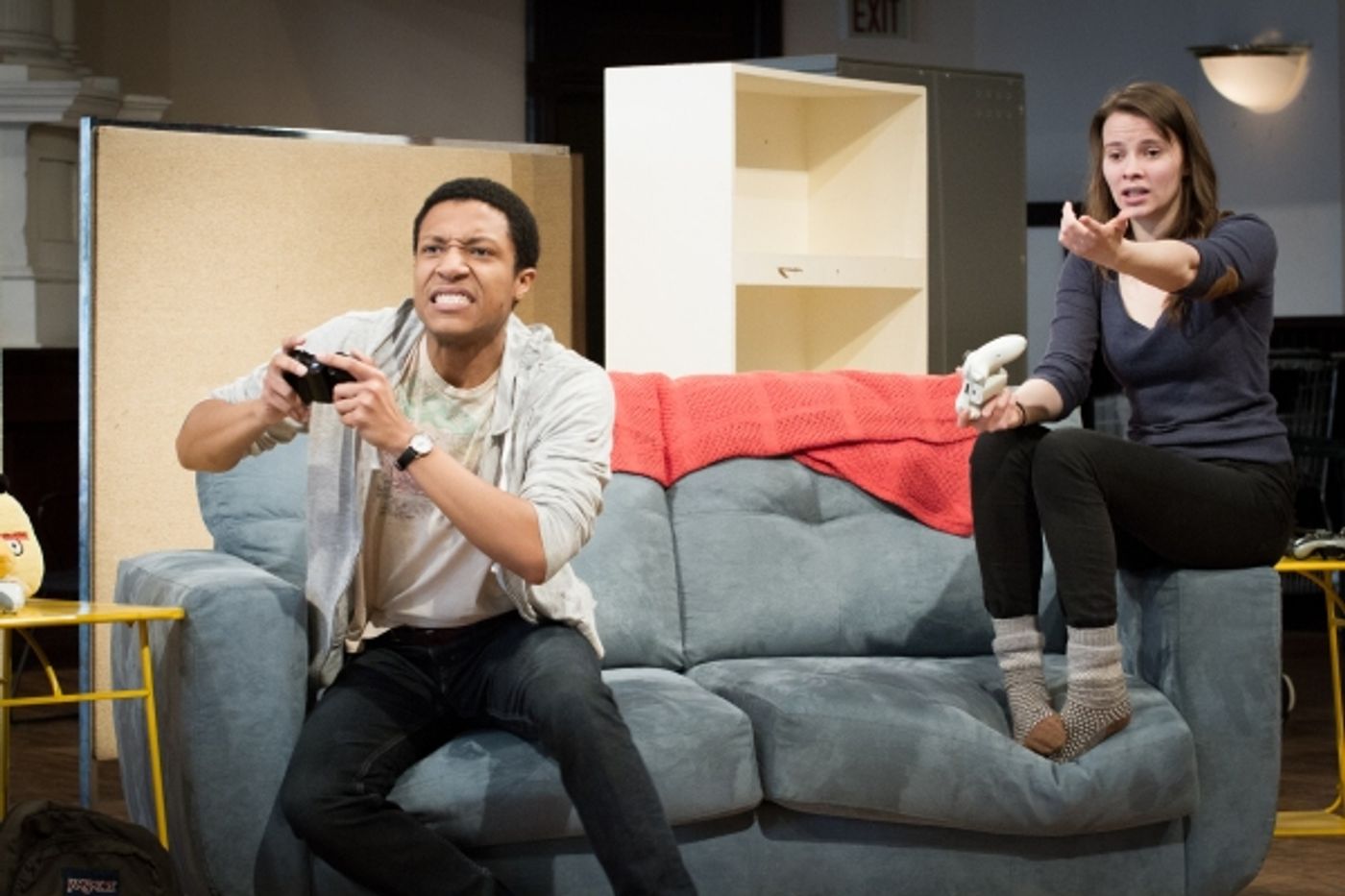 Photo Flash: In Rehearsal for Steppenwolf for Young Adults' Chicago Premiere of LEVELING UP, Beg. Tonight  Image